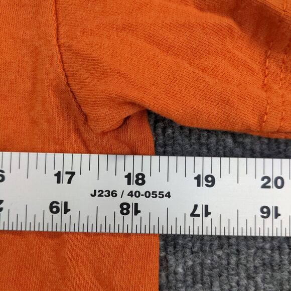 Gildan Men's Alpha Gamma Delta T-Shirt Orange Medium Short Sleeve Heavy Cotton - Picture 14 of 14